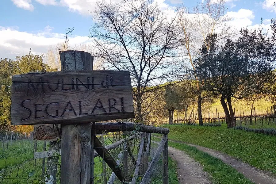 Vozes do campo: Mulini di Segalari